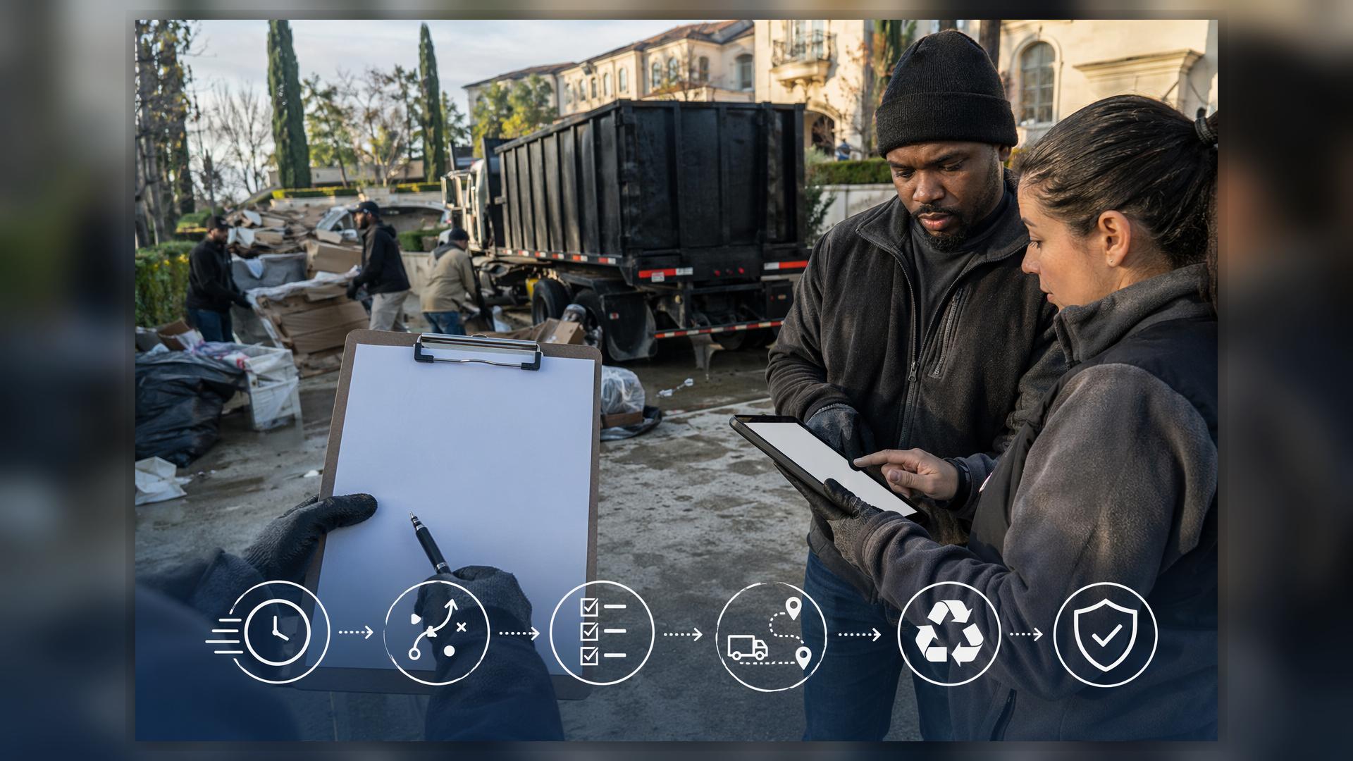 How Easy Waste Management Supported a Time-Sensitive Property Cleanup Project in Los Angeles from Planning to Execution